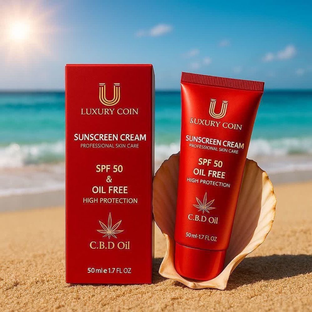 کرم ضد آفتاب spf ۵۰با ماندگاری ۸ساعته 60میل نچرال لاکچری کوین